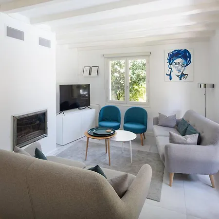 Moderne Pour 12 à Avec Piscine - Fr-1-791-27 * Capbreton