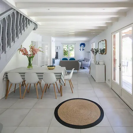 Elegante Avec Piscine Privee Et Wi-fi A Capbreton, Proche Plages - Fr-1-791-27 Villa *
